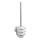 WENKO 18768100-WC ensemble TURBO-LOC ROND acier 10x37,5 cm chrome brillant/blanc