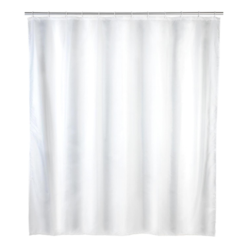 WENKO 19104100 - Rideau de douche 180x200 cm, blanc