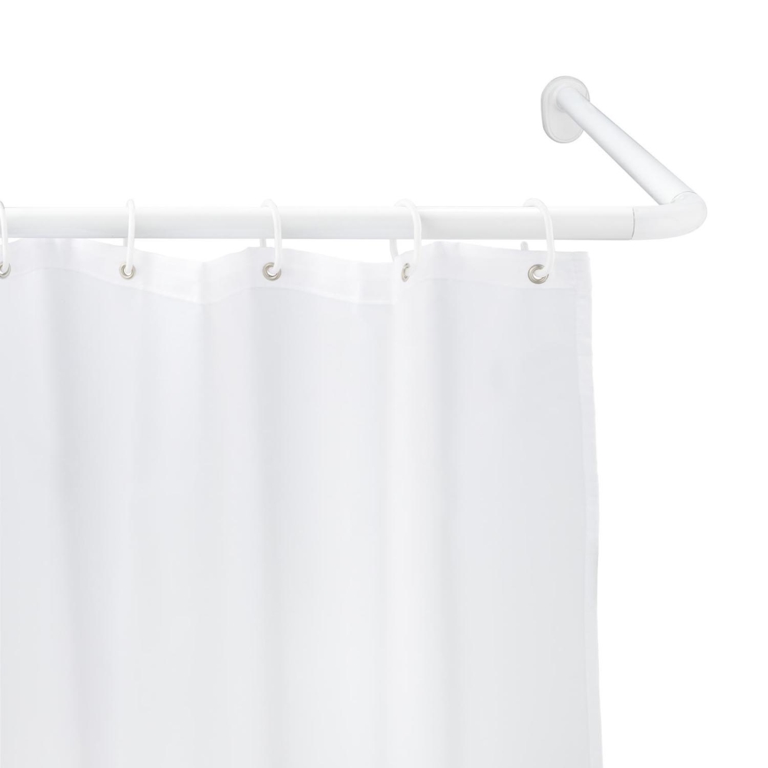 WENKO 19216100 - Support pour barre UNIVERSAL 2,5 x 2,5 cm, blanc
