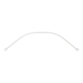WENKO 19219100 - Barre de douche extensible 80x90 cm blanche