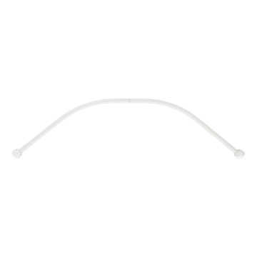 WENKO 19219100 - Barre de douche extensible 80x90 cm blanche