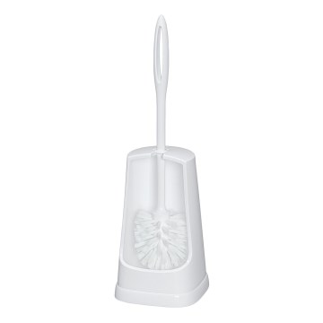 WENKO 19607100 - Brosse de toilette SIMPLE 12,5 x 40 cm blanche