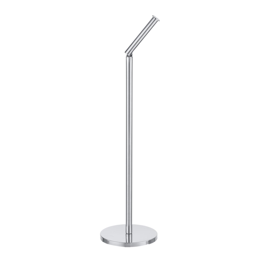 WENKO 19637100 - Porte-rouleau de papier toilette 21x55 cm inox/argenté