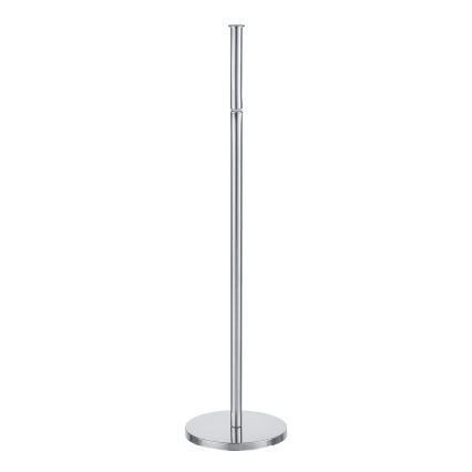 WENKO 19637100 - Porte-rouleau de papier toilette 21x55 cm inox/argenté