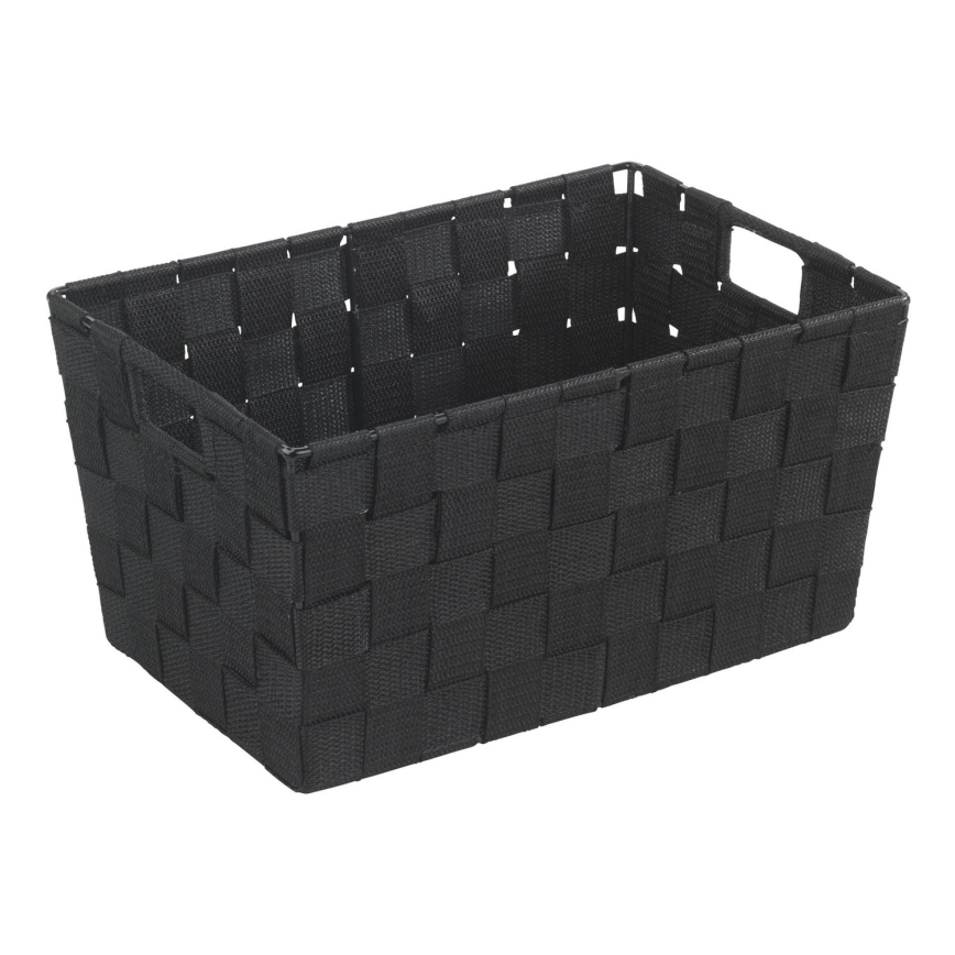 WENKO 19878100 - Corbeille ADRIA 30x20 cm noire