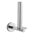 WENKO 20218100 - Support mural pour papier toilette BOSIO SHINE 8x12,5 cm, inox/argenté