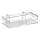 WENKO 20409100-Étagère PREMIUM en acier inoxydable 24x13,5 cm inox/argentée