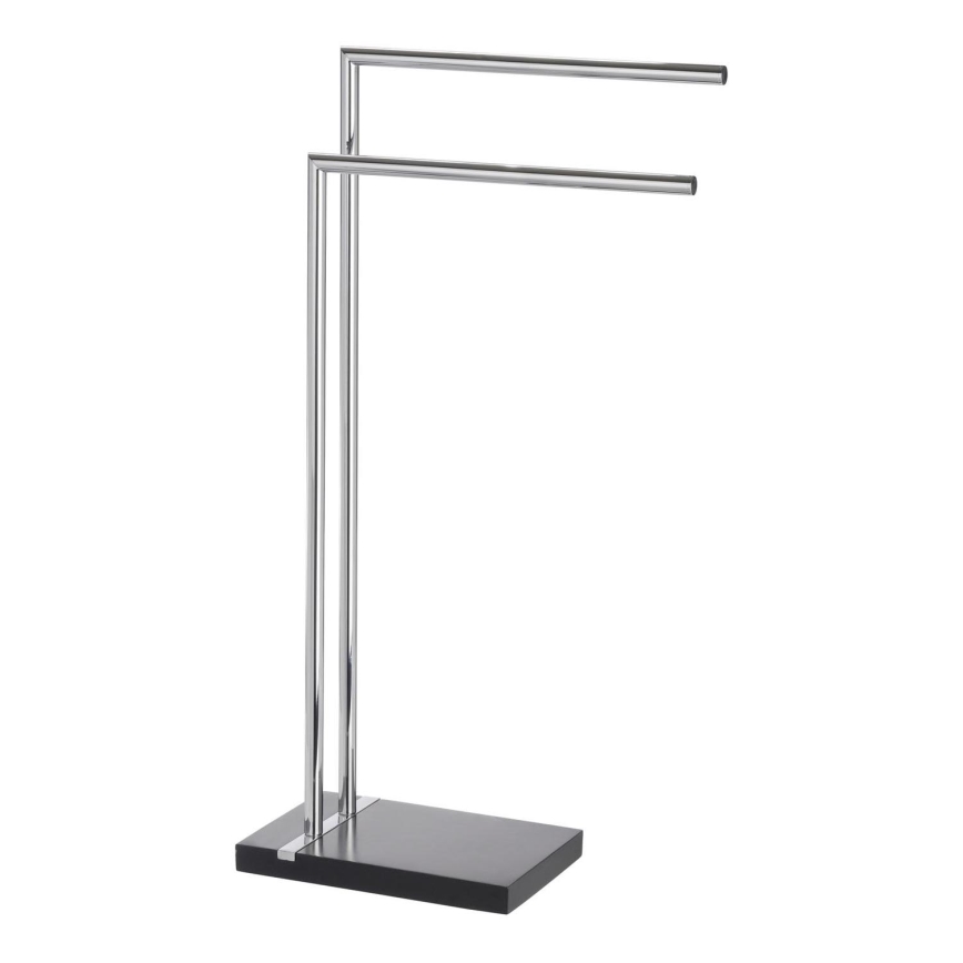 WENKO 20461100 - Porte-serviettes NOBLE 45,5x82 cm chromé/noir
