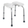 WENKO 206051100-Tabouret SECURA 46x53,5 cm blanc/argenté