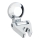 WENKO 20619100-Support de douche FIORINA 6x9 cm chrome poli