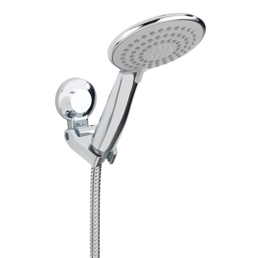 WENKO 20619100-Support de douche FIORINA 6x9 cm chrome poli
