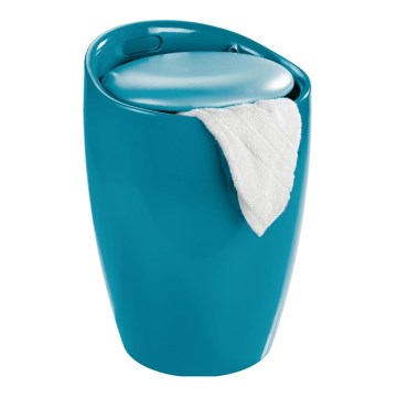 WENKO 20625100 - Tabouret CANDY 36x50,5 cm turquoise/noir