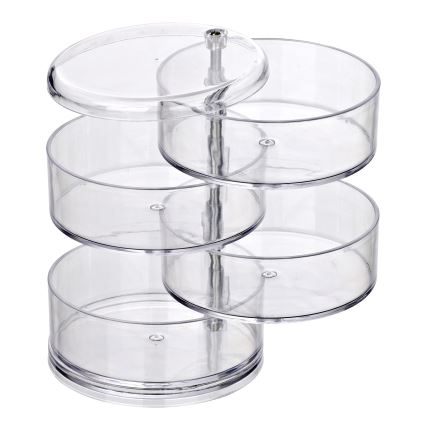 WENKO 20990100 - Organiseur TOWER 11,5x17,5 cm transparent