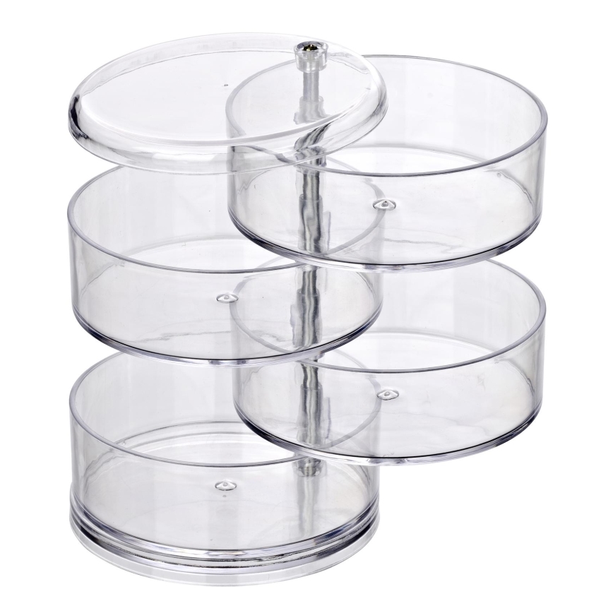 WENKO 20990100 - Organiseur TOWER 11,5x17,5 cm transparent