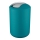 WENKO 21227100 - Poubelle BRASIL 19,5x31 cm turquoise/chrome brillant