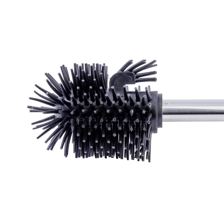 WENKO 21800100 - Brosse de rechange 7,5x35 cm inox/argent/noir