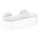 WENKO 21824100-Étagère OSIMO en plastique 27x12 cm blanche/transparente