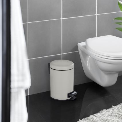 WENKO 22149100 - Panier LEMAN 17x25 cm beige/noir