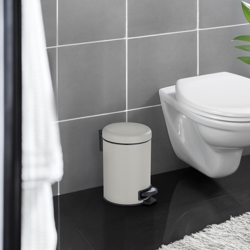 WENKO 22149100 - Panier LEMAN 17x25 cm beige/noir