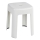 WENKO 22160100 - Tabouret ALASKA 37x45,5 cm blanc