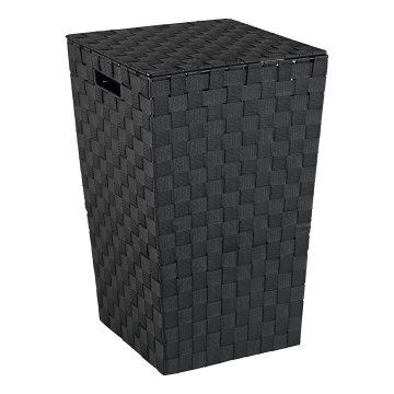 WENKO 22278100 - Panier ADRIA 33 x 53 cm noir