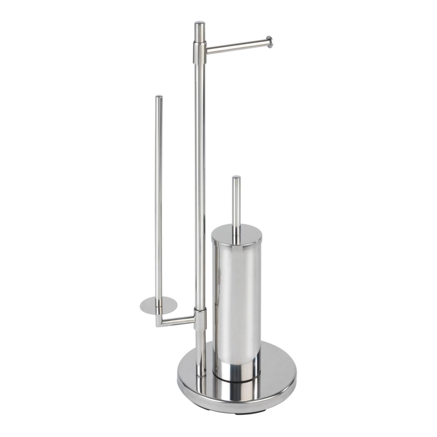 WENKO 22512100 - Brosse WC UNIVERSALO NEO 30x73 cm inox/argenté