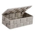 WENKO 22572100 - Organisateur ADRIA 18 x 10 cm beige