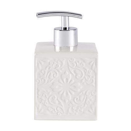 WENKO 22650100 - Distributeur de savon CORDOBA 500 ml blanc
