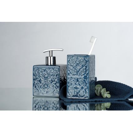 WENKO 22652100 - Gobelet CORDOBA 6,5 x 12 cm bleu