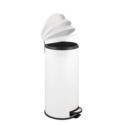 WENKO 22709100 - Panier LEMAN 30,5x64 cm blanc/noir