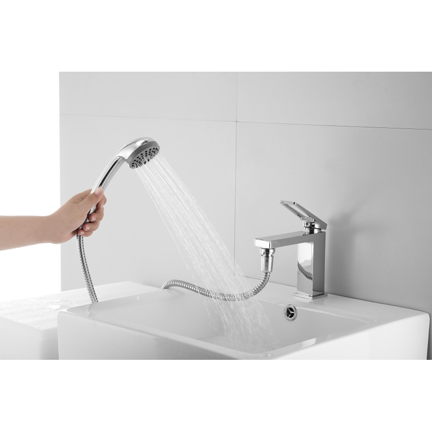 WENKO 22866100 - Douche UNIVERSAL 170 x 6,5 cm chrome brillant/argent/gris
