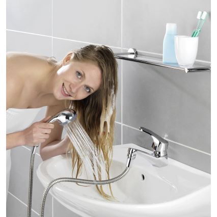 WENKO 22866100 - Douche UNIVERSAL 170 x 6,5 cm chrome brillant/argent/gris