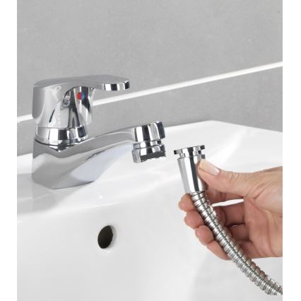 WENKO 22866100 - Douche UNIVERSAL 170 x 6,5 cm chrome brillant/argent/gris