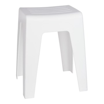 WENKO 22943100 - Tabouret KUMBA 38x47 cm blanc