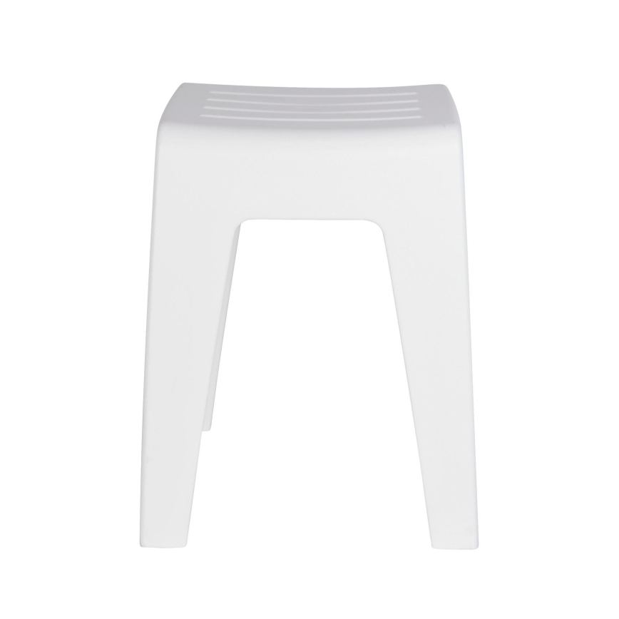 WENKO 22943100 - Tabouret KUMBA 38x47 cm blanc
