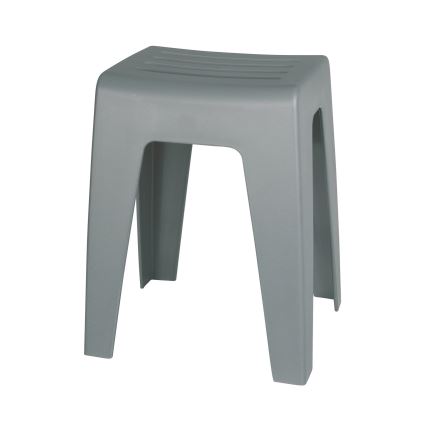 WENKO 22944100 - Tabouret KUMBA 38x47 cm gris