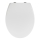 WENKO 22973100-WC abattant WC DELOS 44,5x37,5 cm blanc/argenté