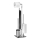 WENKO 22983100 - Brosse WC RIVALTA 18x70 cm inox/argenté/noir