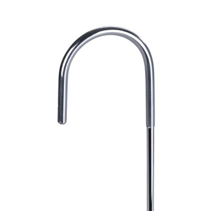 WENKO 23499100 - Étagère de douche MILO 25x36 cm, en acier inoxydable argenté/éléments transparents