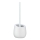 WENKO 23646100 - Brosse WC BADI 13,5x38 cm blanche