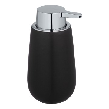 WENKO 23652800 - Distributeur de savon BADI 320 ml noir