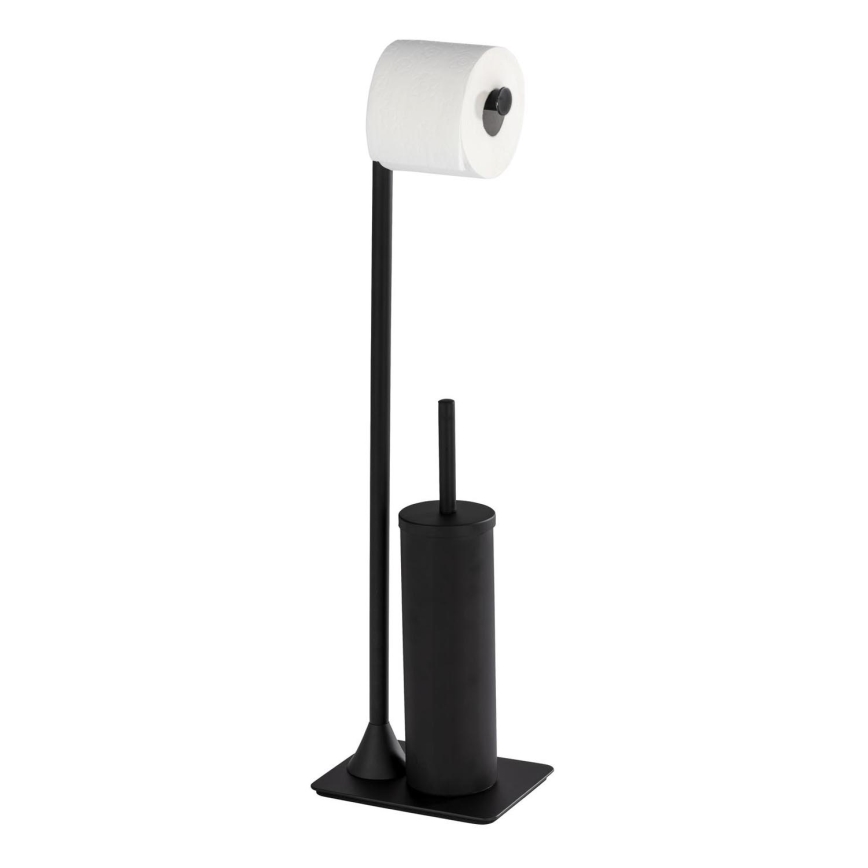 WENKO 23710100 - Brosse WC HELLA 15 x 69 cm noire