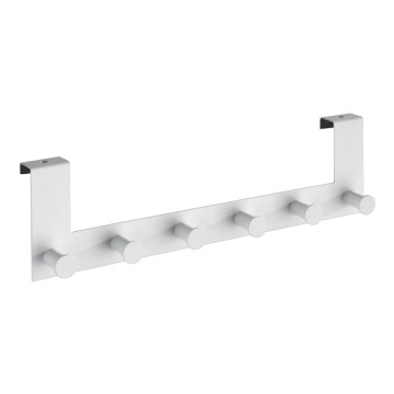 WENKO 23724100-Porte-manteau CELANO 39x11 cm blanc
