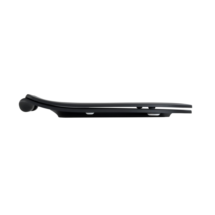 WENKO 23827100-WC Siège WC SEDILO 45,2 x 36,2 cm noir/argenté