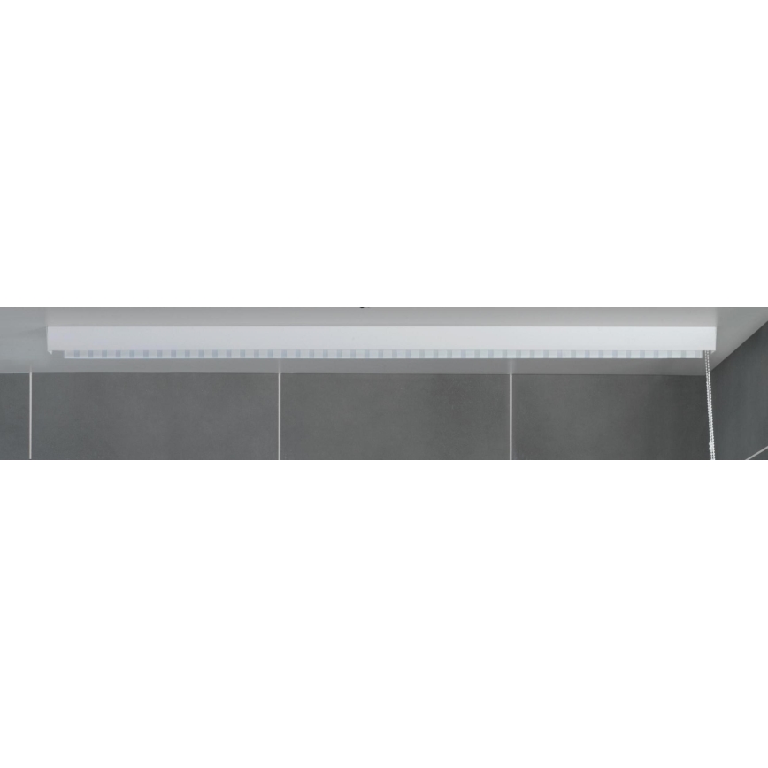 WENKO 23864100 - Store enroulable pour douche 132x240 cm blanc