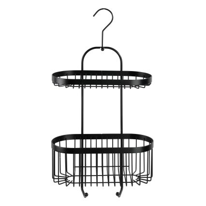 WENKO 23880100 – Étagère CLASSIC PL. SCHWARZ 26,5x47 cm noire
