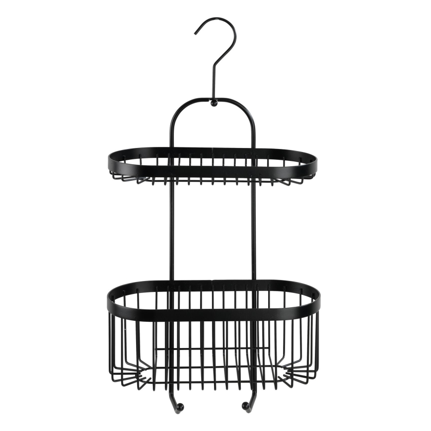 WENKO 23880100 – Étagère CLASSIC PL. SCHWARZ 26,5x47 cm noire