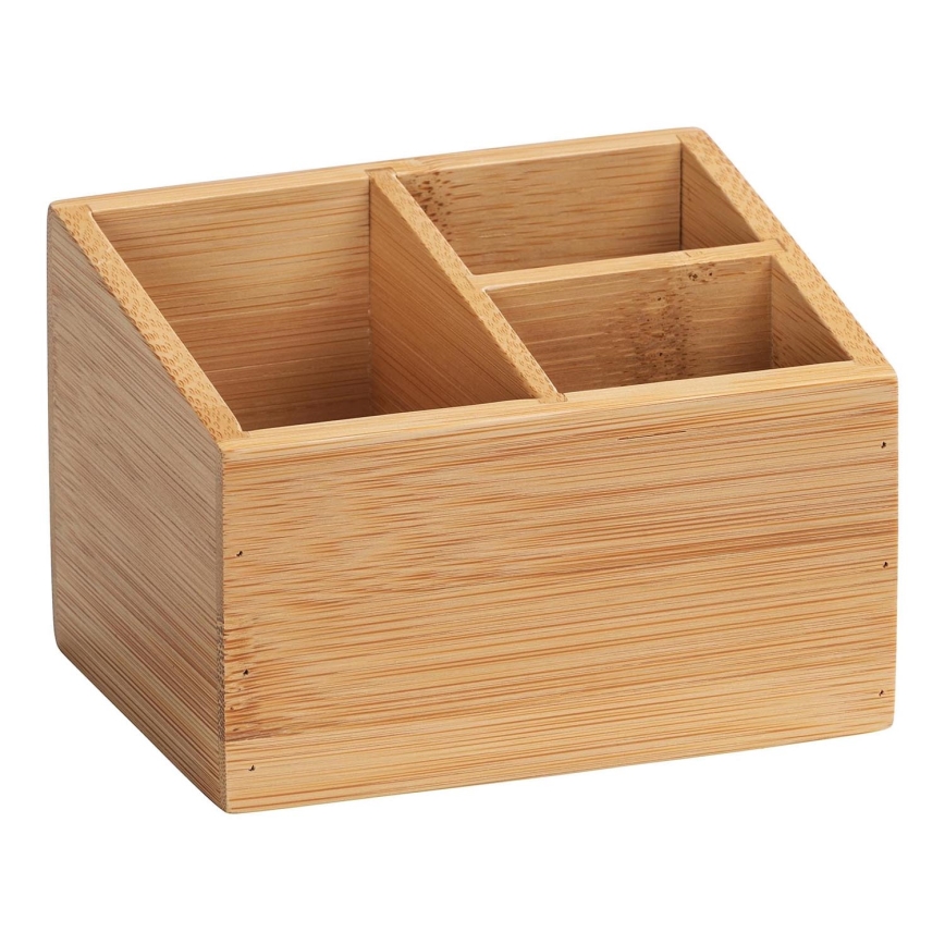 WENKO 23916100 - Organisateur TERRA 12x9 cm marron
