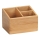 WENKO 23916100 - Organisateur TERRA 12x9 cm marron
