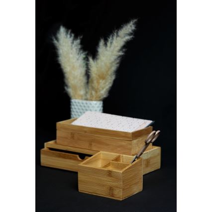 WENKO 23916100 - Organisateur TERRA 12x9 cm marron